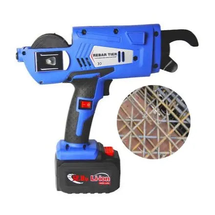 Automatic rechargeable electric rebar tying gun