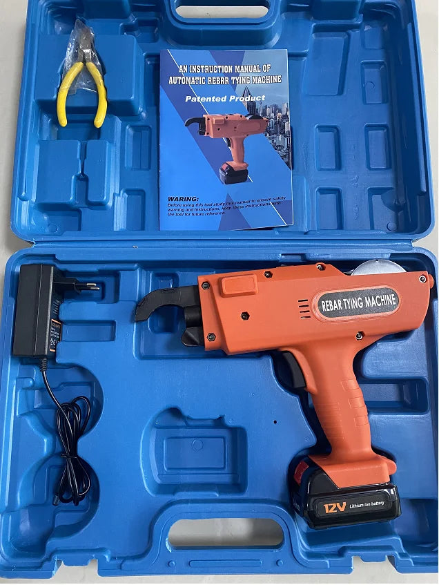 Automatic Rechargeable Electric Rebar Tying Gun Small Steel Binding Machine with Motor Wire Tier Rebar Tying Tool